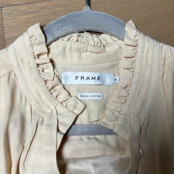 Frame sleeves silk shirt - Picture 2 of 4